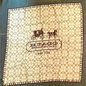 Coach scarf